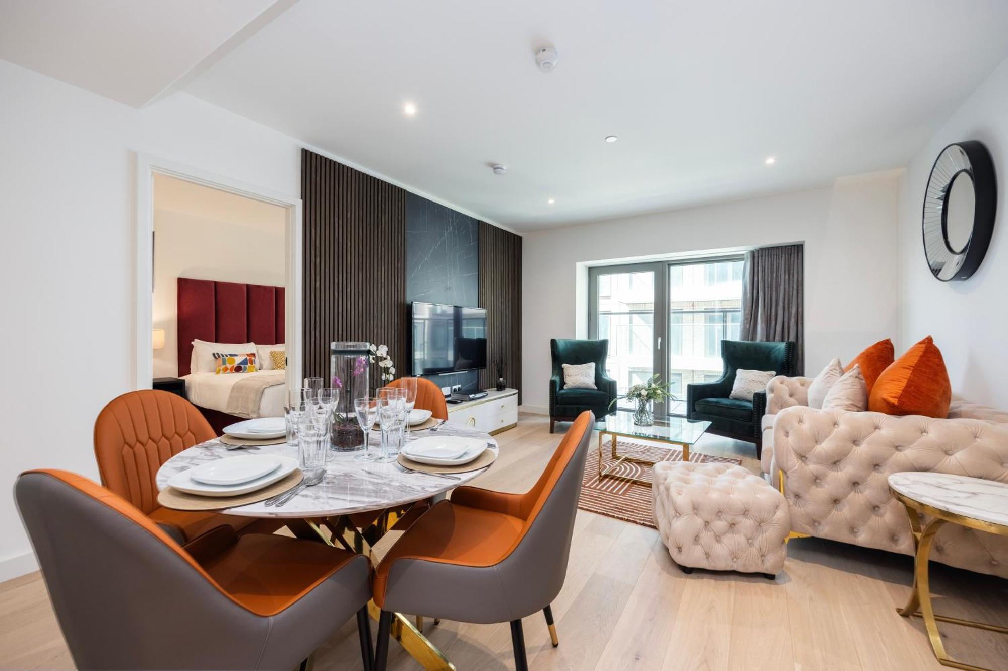 Austin David Apartments Royal Wharf Лондон Екстериор снимка