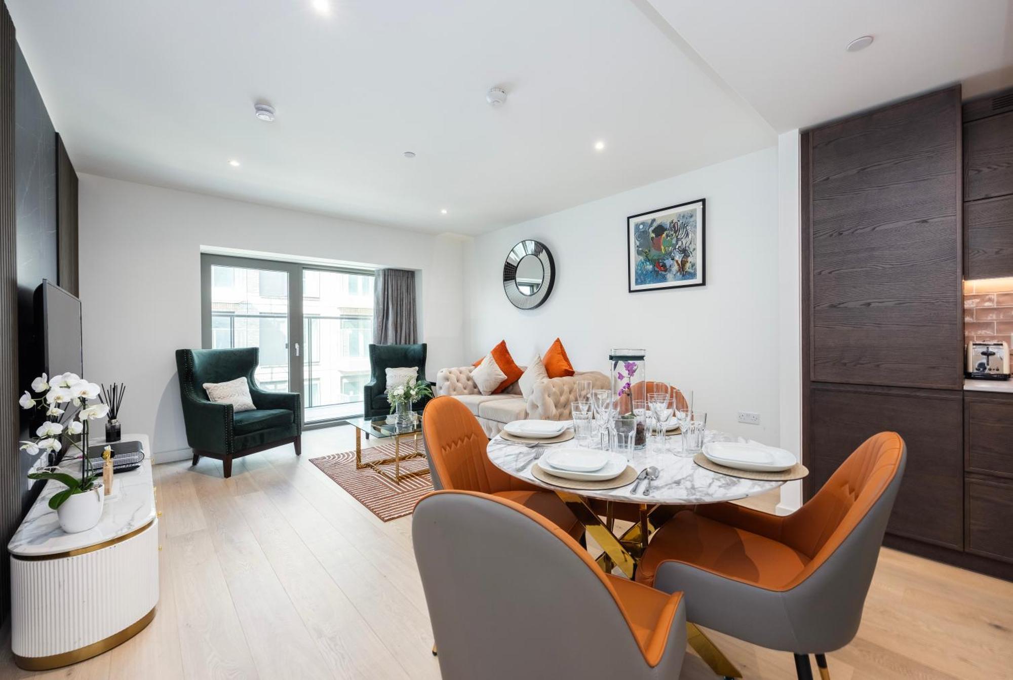 Austin David Apartments Royal Wharf Лондон Екстериор снимка